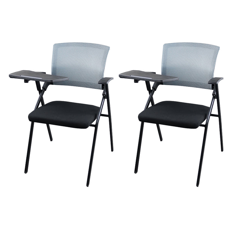 Modern Style Conference Chair without Wheels Office Chair with Fixed Arms