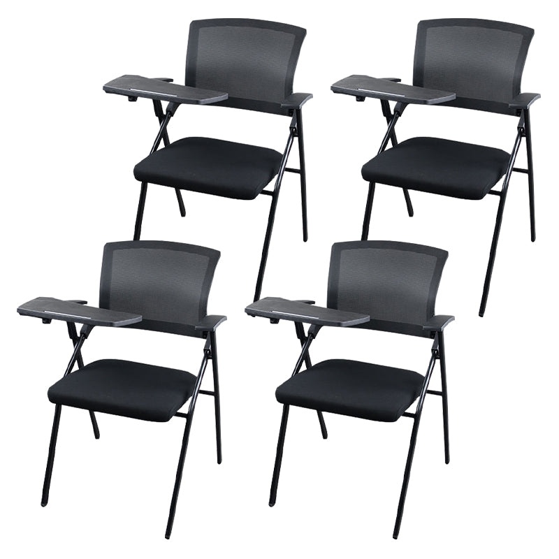 Modern Style Conference Chair without Wheels Office Chair with Fixed Arms