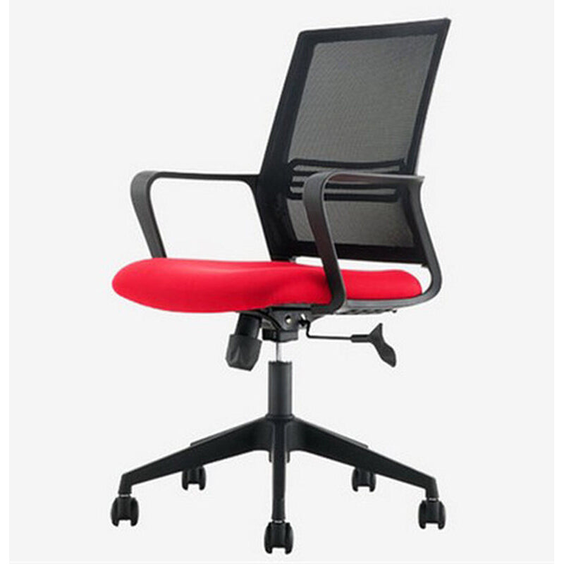 Modern Mesh Desk Chair Ergonomic Home Office Fixed Arms Office Chair