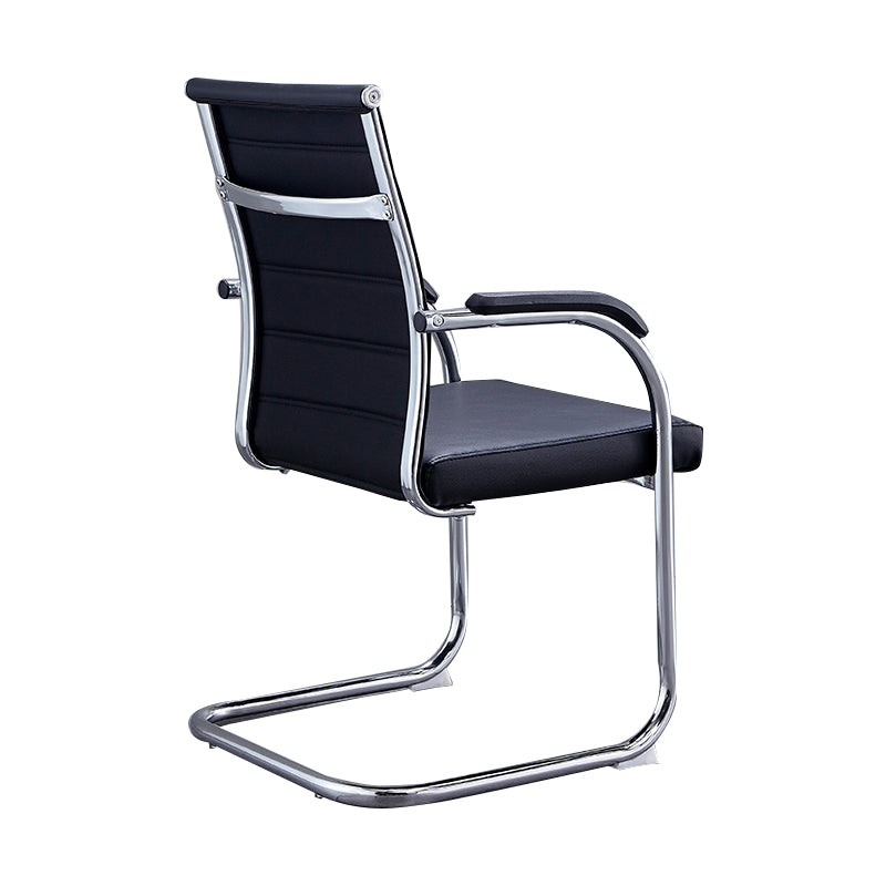 Modern Style Task Chair Ergonomic Office Chair with Fixed Arms