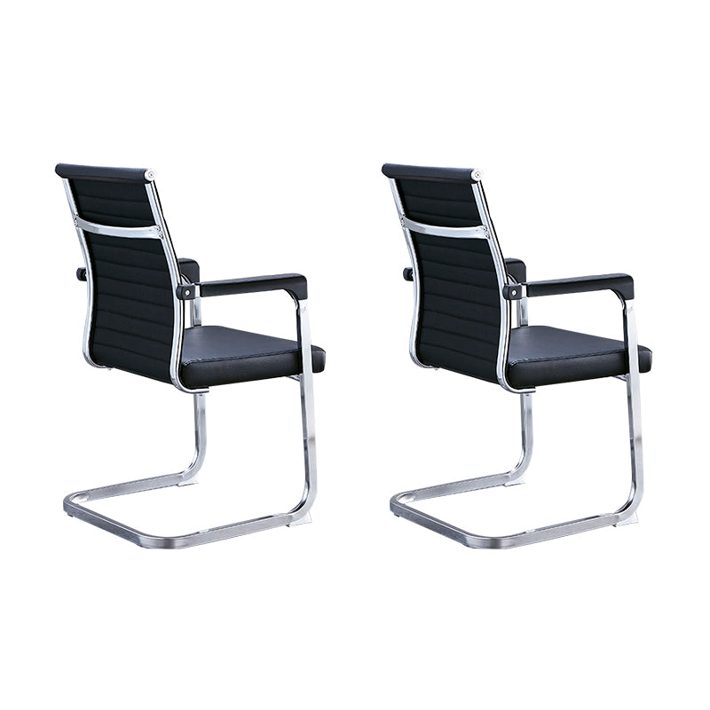 Modern Style Task Chair Ergonomic Office Chair with Fixed Arms