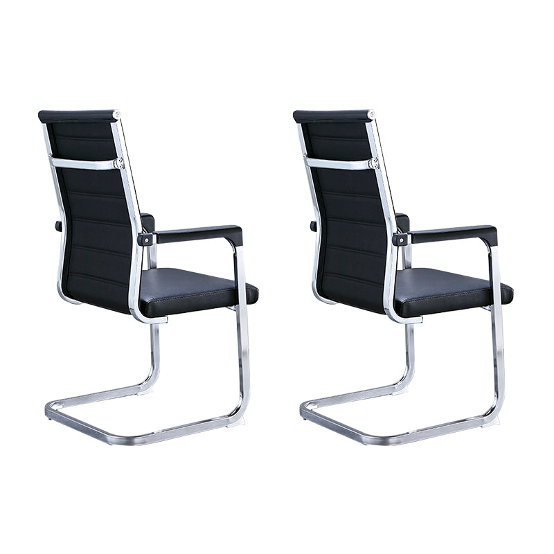 Modern Style Task Chair Ergonomic Office Chair with Fixed Arms