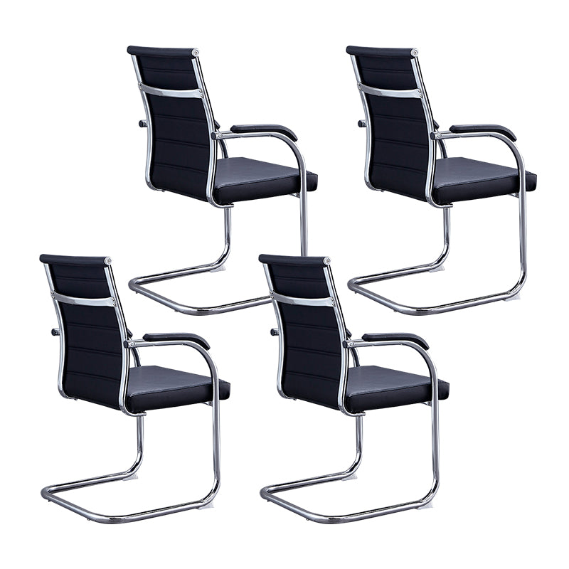 Modern Style Task Chair Ergonomic Office Chair with Fixed Arms