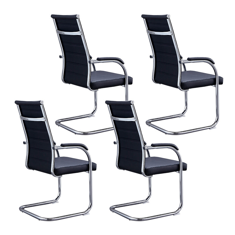 Modern Style Task Chair Ergonomic Office Chair with Fixed Arms