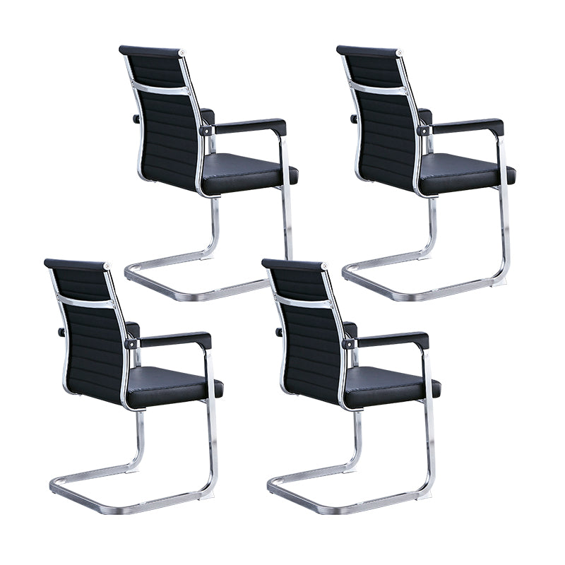 Modern Style Task Chair Ergonomic Office Chair with Fixed Arms