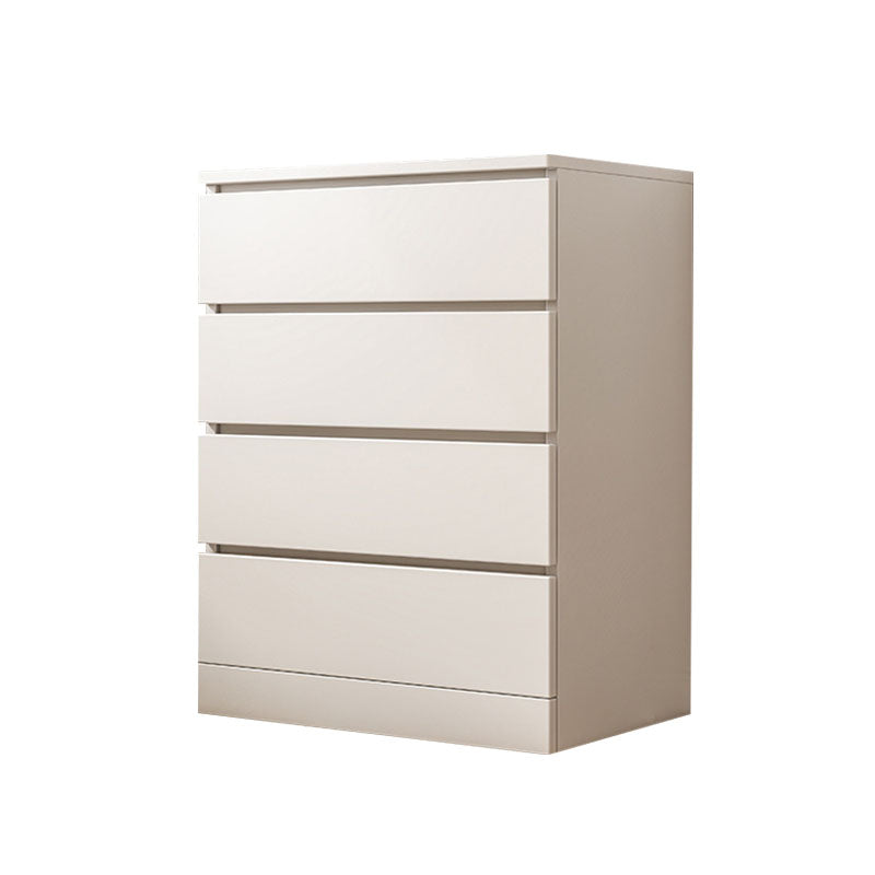 23.5" X 16" Vertical Storage Chest Modern Wood Storage Chest in White and Brown