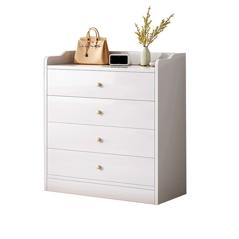 Bedside Storage Chest Dresser Modern Style Wooden Storage Chest for Bedroom