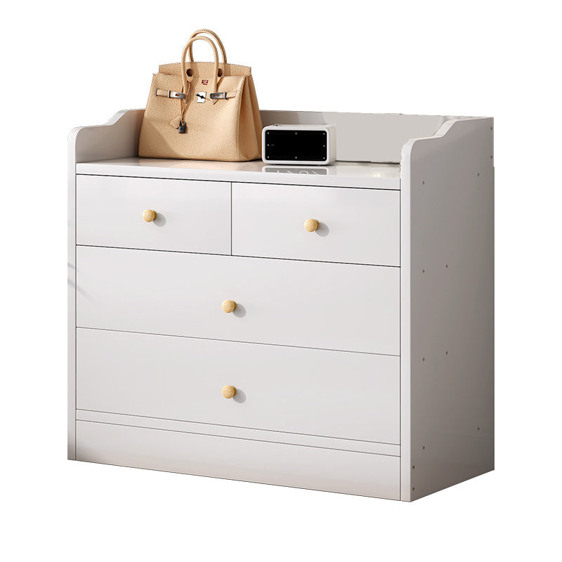 Bedside Storage Chest Dresser Modern Style Wooden Storage Chest for Bedroom