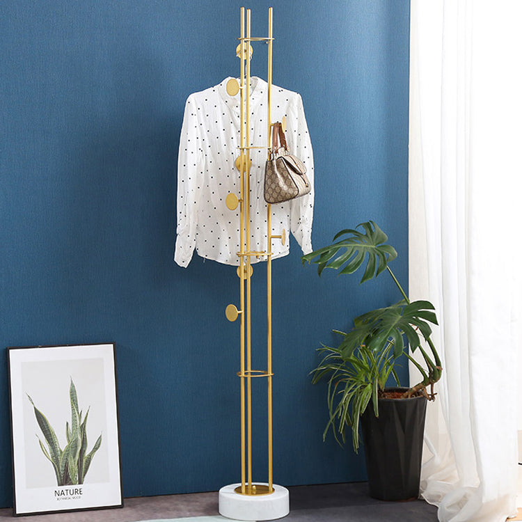 Hall Tree Coat Hanger Hooks Modern Metal Hall Stand Coat Rack