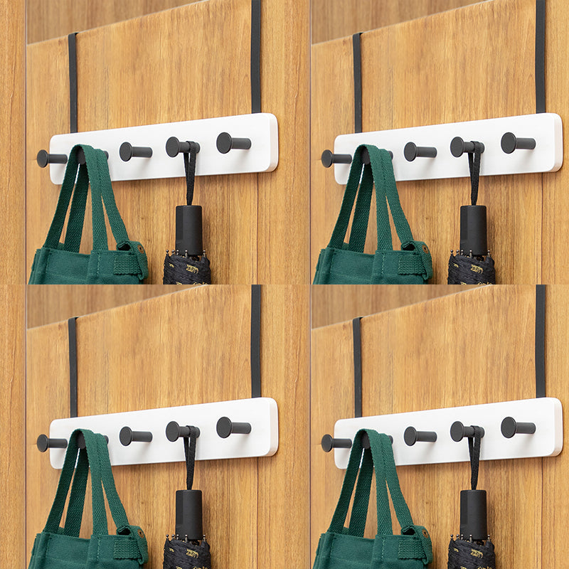 Contemporary Entryway Kit Wood Wall Mounted Hooks Included No Distressing Hall Stand