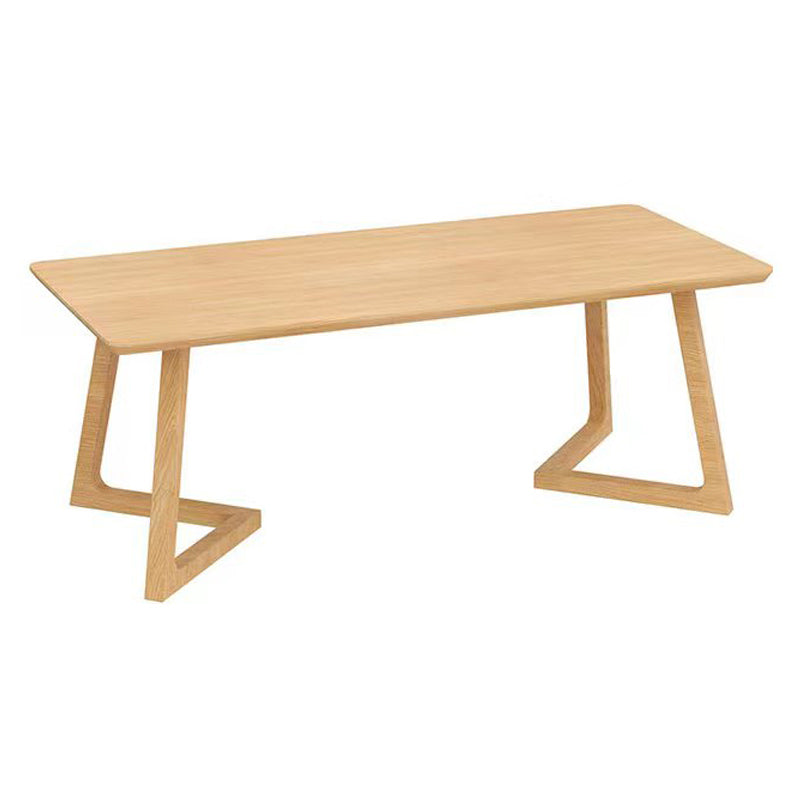 Modern Style Writing Desk Wooden Rectangular Office Desk for Home