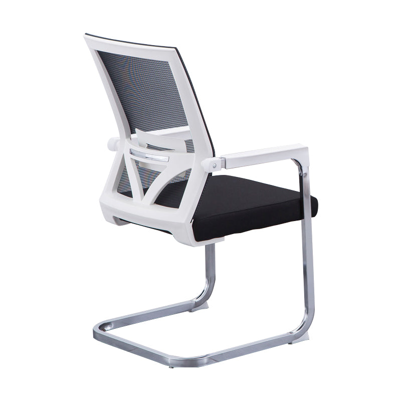 Medium/High Back Office Chair Fixed Arm Task Chair for Home Office