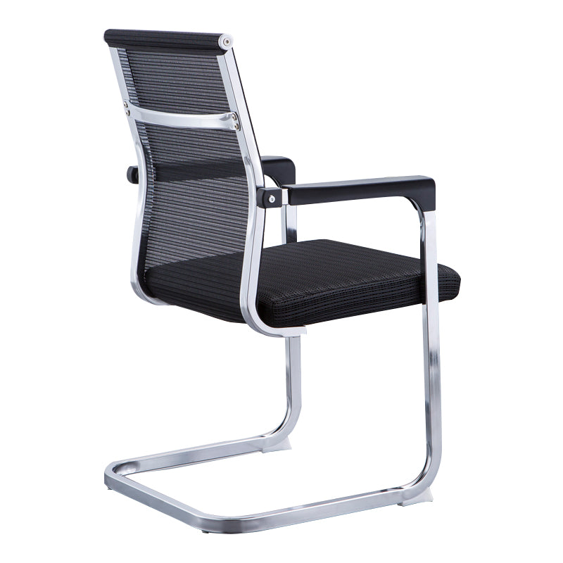 Medium/High Back Office Chair Fixed Arm Task Chair for Home Office