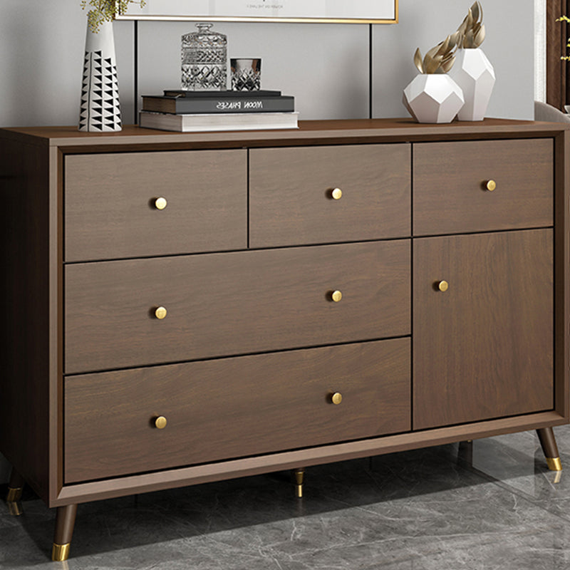 Bedroom Wooden Storage Chest Dresser Modern Storage Chest with Drawers