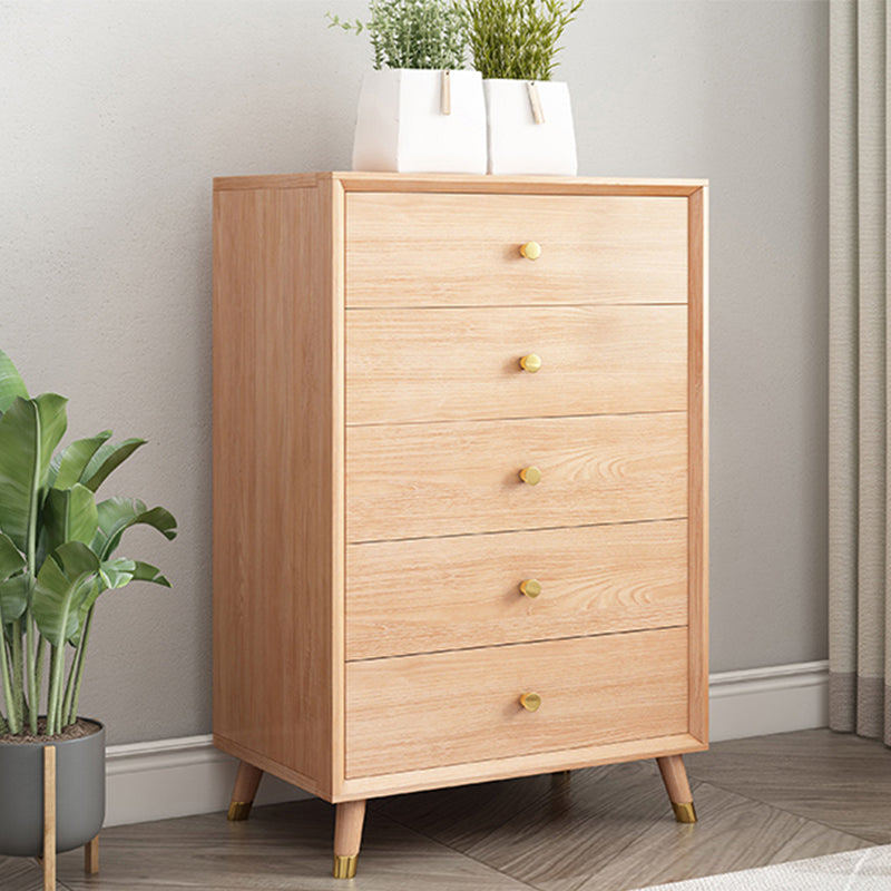 Bedroom Wooden Storage Chest Dresser Modern Storage Chest with Drawers