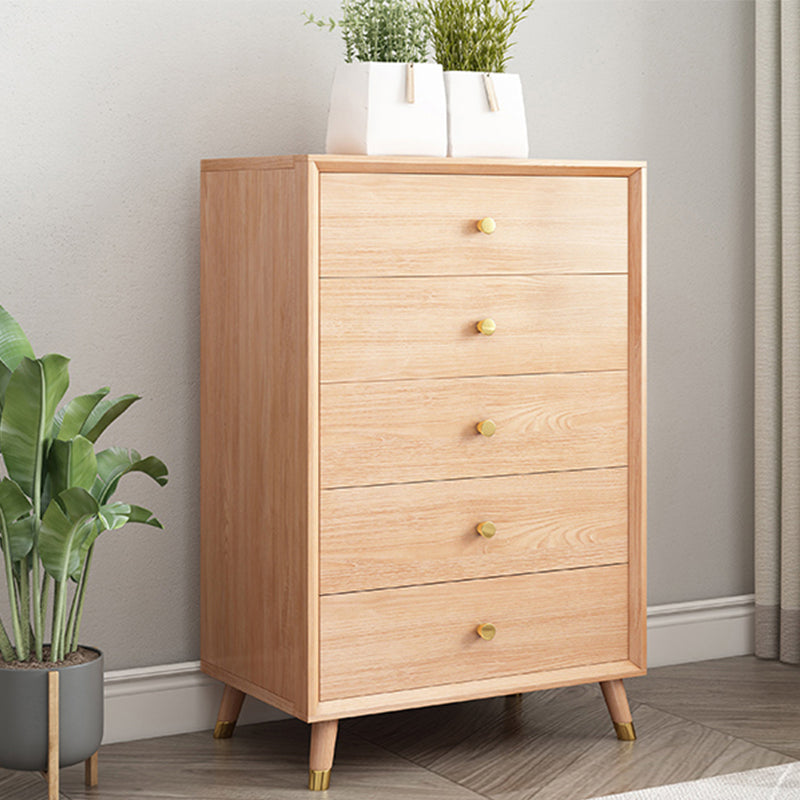 Bedroom Wooden Storage Chest Dresser Modern Storage Chest with Drawers