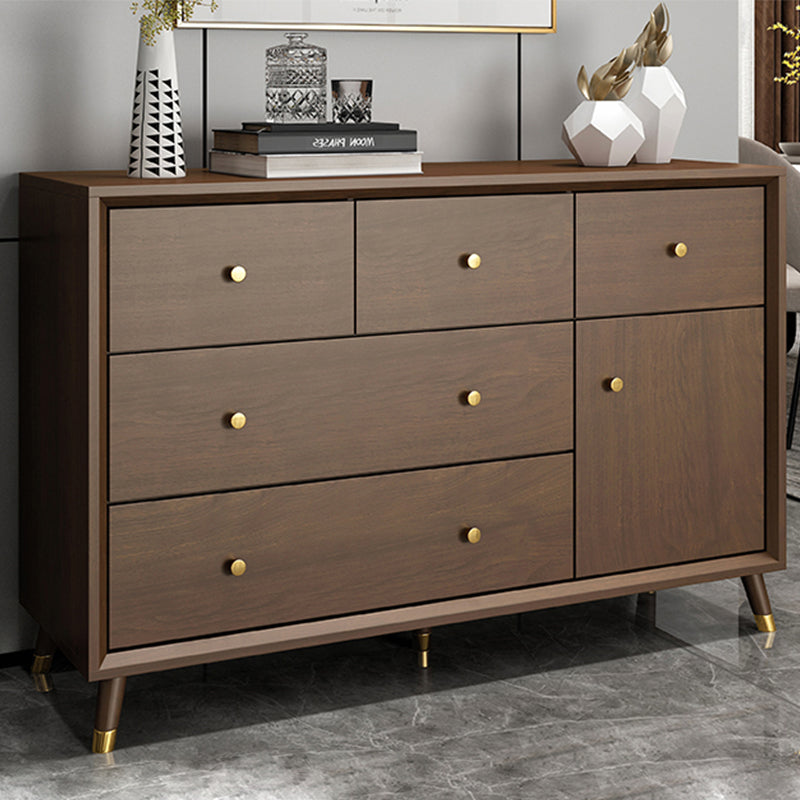 Bedroom Wooden Storage Chest Dresser Modern Storage Chest with Drawers