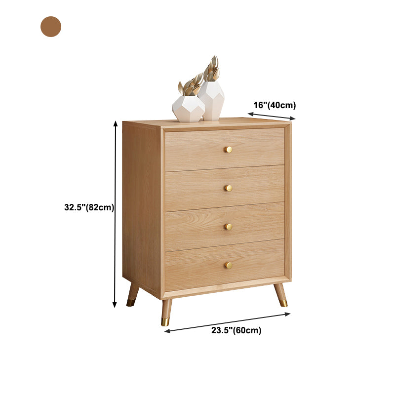 Bedroom Wooden Storage Chest Dresser Modern Storage Chest with Drawers