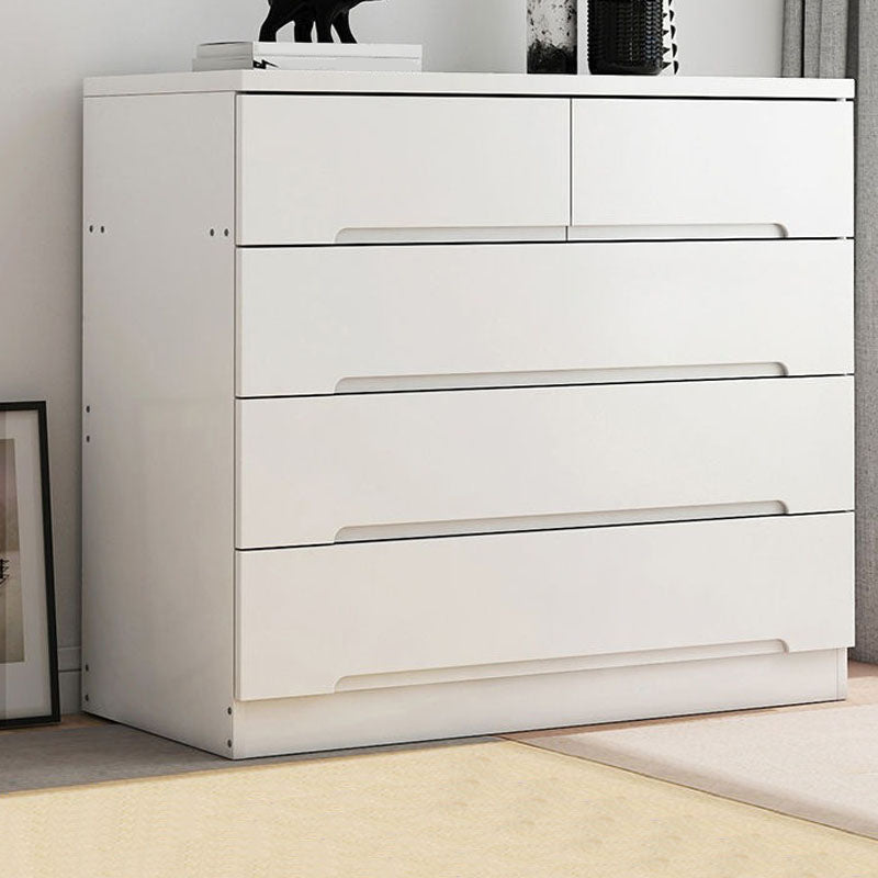18" D Bedroom Wooden Storage Chest Dresser Modern Storage Chest for Bedside
