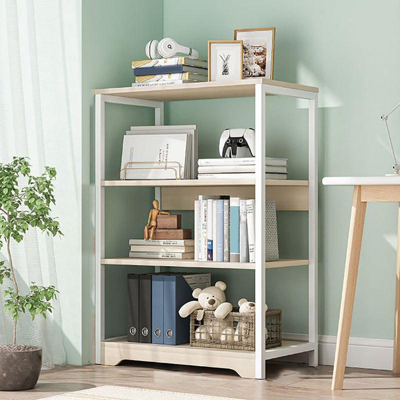 Modern Open Back Etagere Bookcase Steel Bookshelf for Home Office