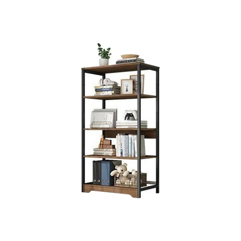 Modern Open Back Etagere Bookcase Steel Bookshelf for Home Office