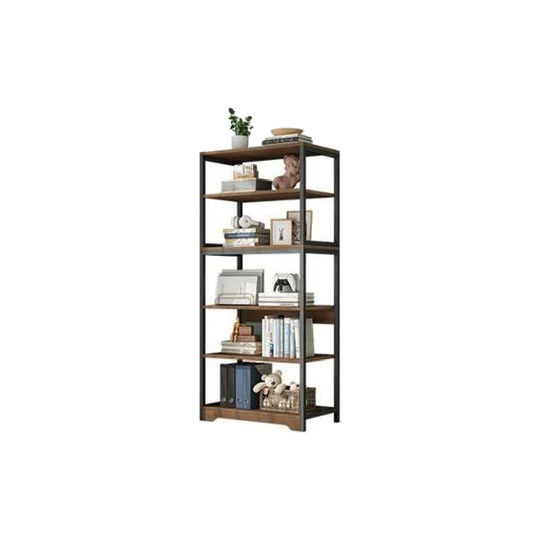 Modern Open Back Etagere Bookcase Steel Bookshelf for Home Office