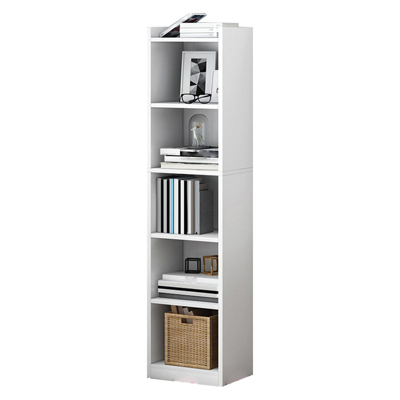 Wooden Bookcase Modern Minimalist Home Study Corner Rectangular Bookshelf