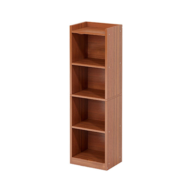 Wooden Bookcase Modern Minimalist Home Study Corner Rectangular Bookshelf