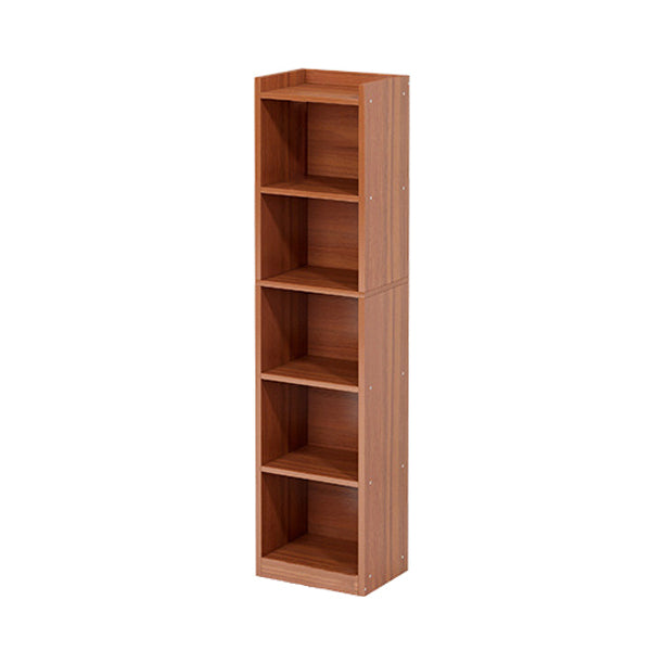 Wooden Bookcase Modern Minimalist Home Study Corner Rectangular Bookshelf