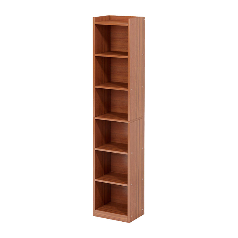 Wooden Bookcase Modern Minimalist Home Study Corner Rectangular Bookshelf