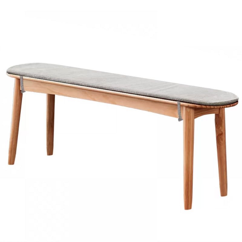 11.8 Inch Wide Contemporary Bench Solid Wood Pine Seating Bench