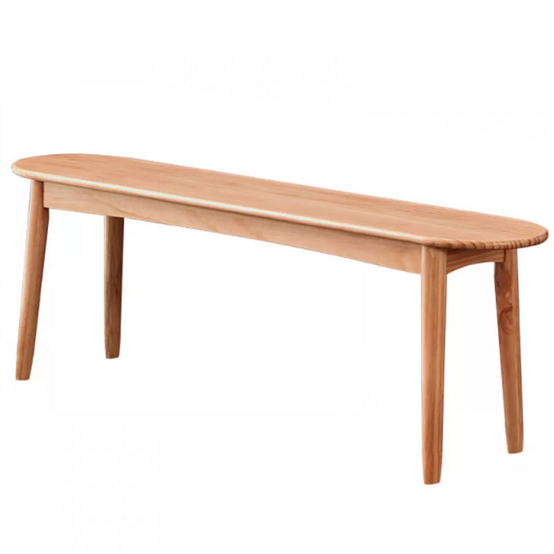 11.8 Inch Wide Contemporary Bench Solid Wood Pine Seating Bench