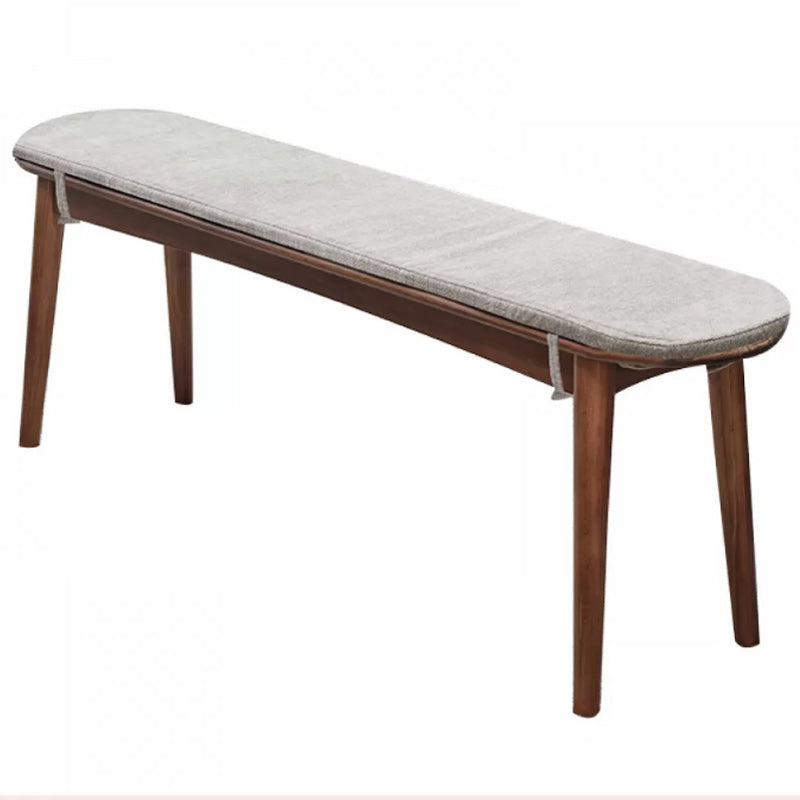 11.8 Inch Wide Contemporary Bench Solid Wood Pine Seating Bench