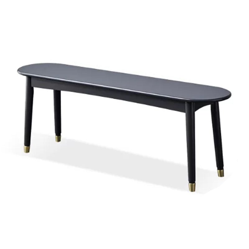 11.8 Inch Wide Modern Seating Bench Solid Wood Bench with Legs