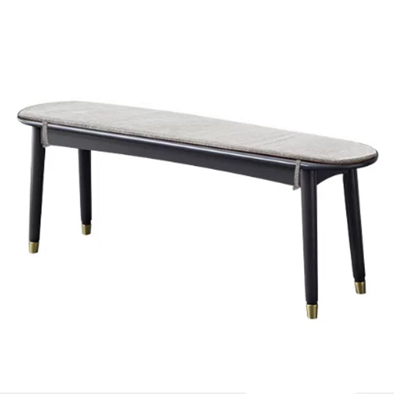 11.8 Inch Wide Modern Seating Bench Solid Wood Bench with Legs