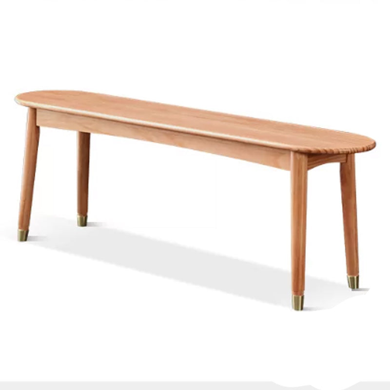 11.8 Inch Wide Modern Seating Bench Solid Wood Bench with Legs