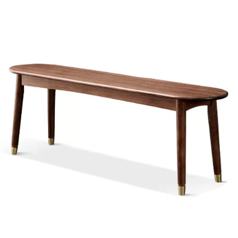 11.8 Inch Wide Modern Seating Bench Solid Wood Bench with Legs