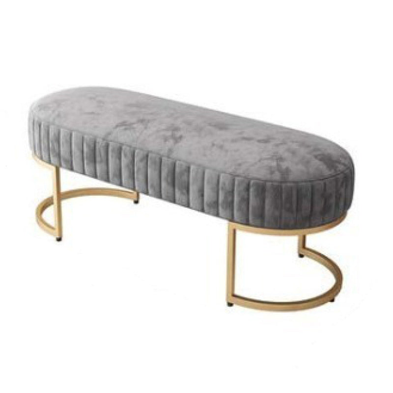 15.7" Wide Upholstered Seating Bench Cushioned Entryway and Bedroom Bench with Legs