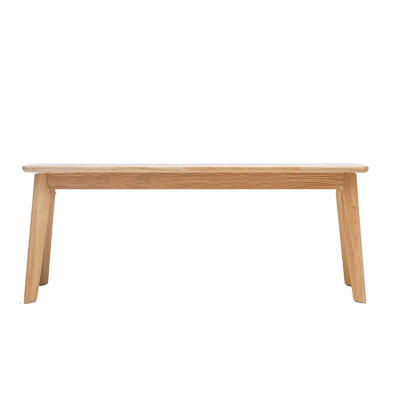 11.8" Wide Modern Seating Bench Solid Wood Entryway and Bedroom Bench with Legs