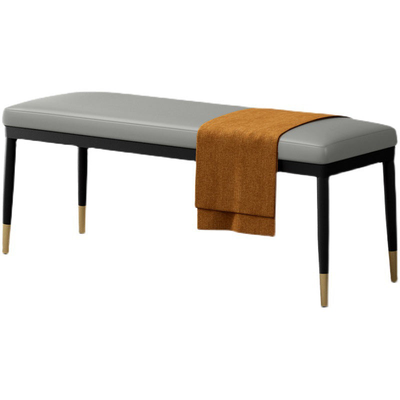 13.8 Inch Wide Modern Seating Bench Rectangle Bench with Legs