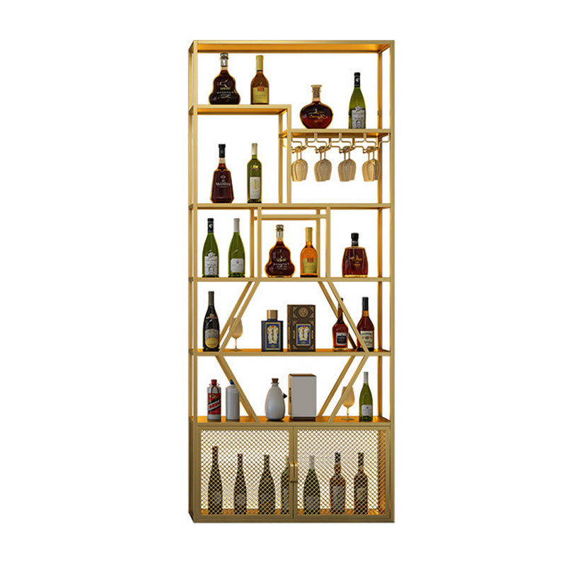 Floor Wine Glass Stemware Rack Holder Metal Wine Holder Rack