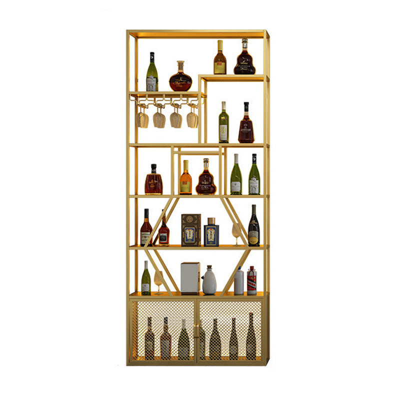 Floor Wine Glass Stemware Rack Holder Metal Wine Holder Rack