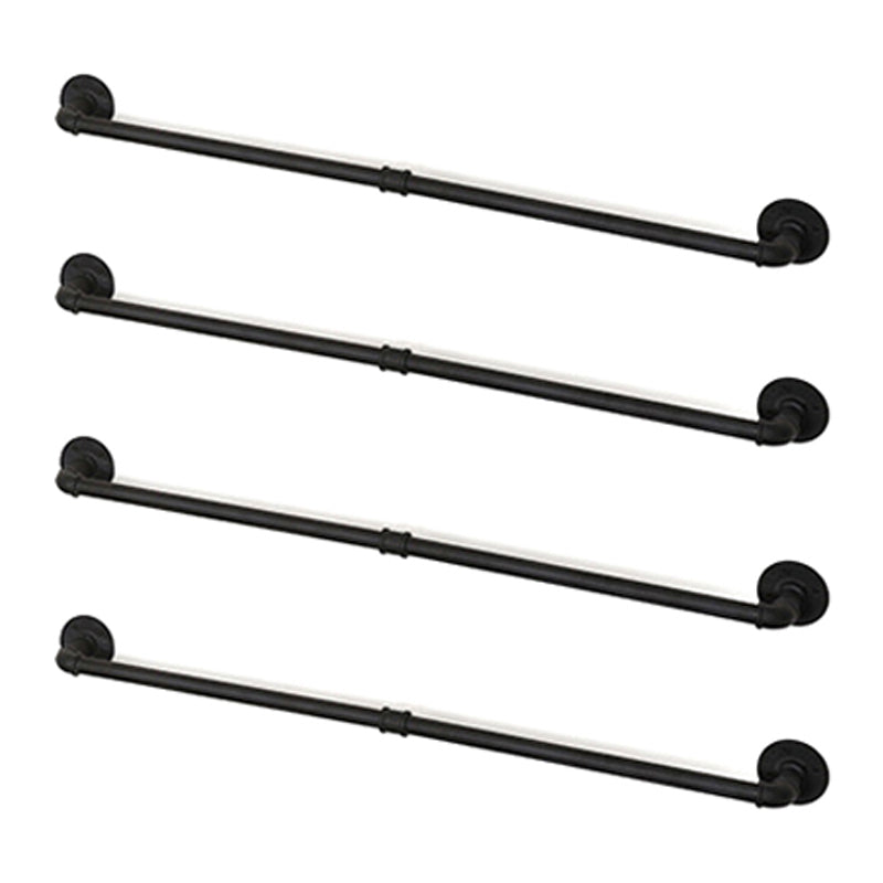 Metal Industrial Style Coat Rack Wall Mounted Coat Hanger Living Room