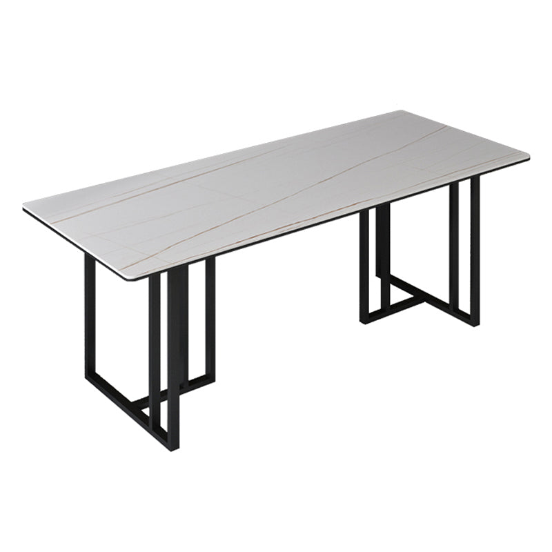 Sintered Stone Home Writing Table Industrial Fixed Meeting Table