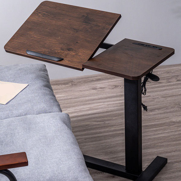 Modern Style Artificial Wood Desk Home Dormitory Adjustable Writing Desk,31.4"L X 15.7"W