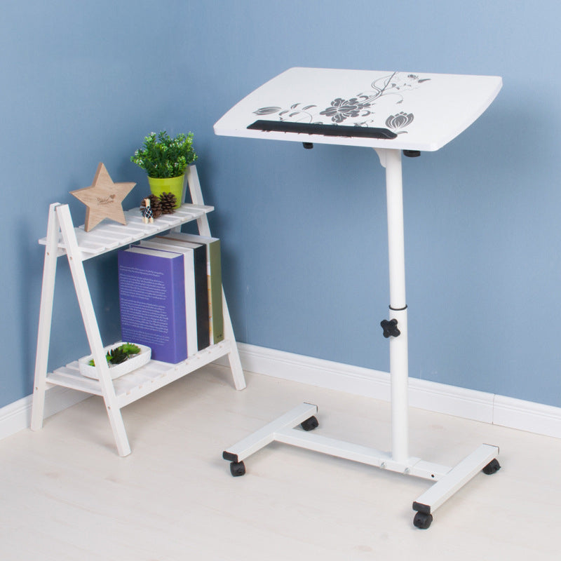 Modern Artificial Wood Desk Home Bedroom Adjustable Writing Desk