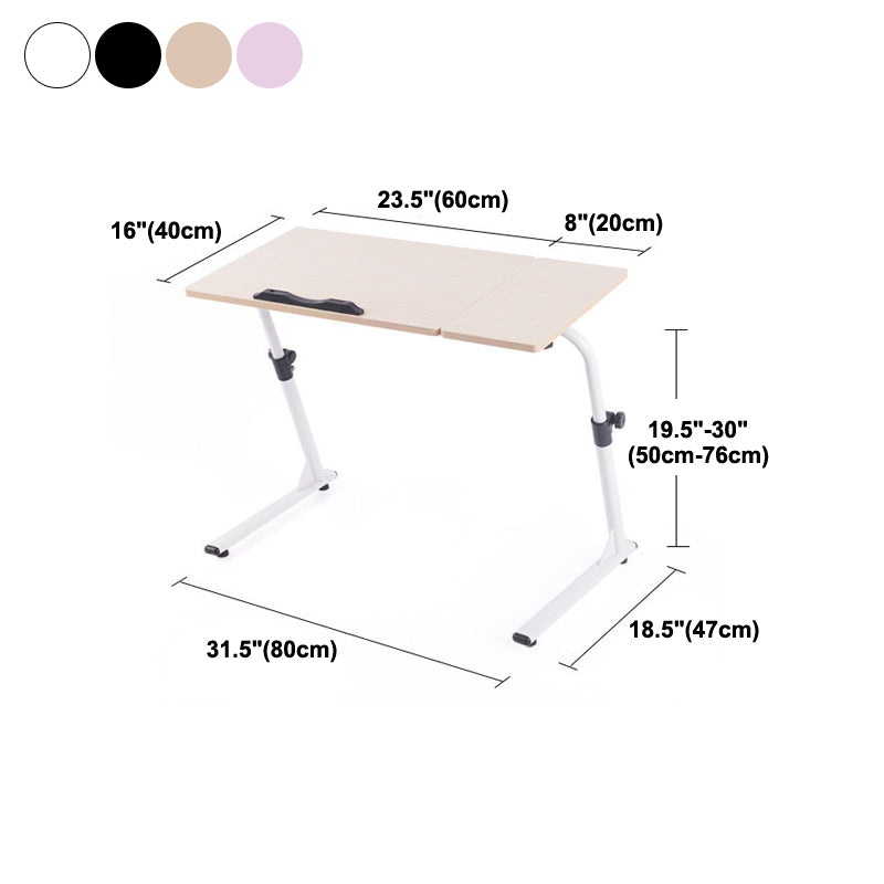 Modern Artificial Wood Desk Home Bedroom Adjustable Writing Desk