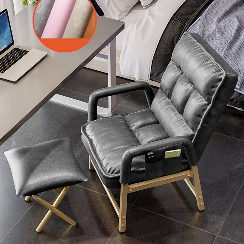 Modern Adjustable Back Height Chair Mid-Back Task Chair for Office