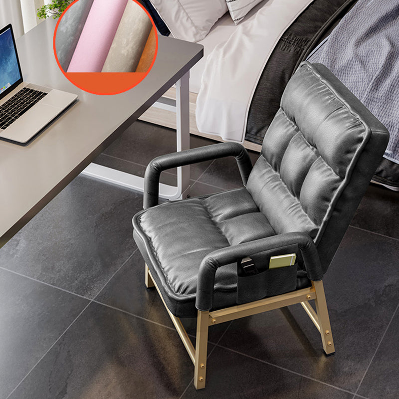 Modern Adjustable Back Height Chair Mid-Back Task Chair for Office