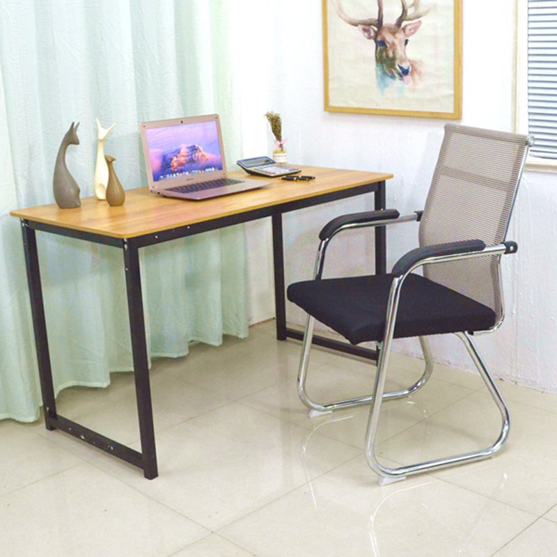 Modern Black Metal Desk Chair with Mid Back and Hight Back Home Office Chair